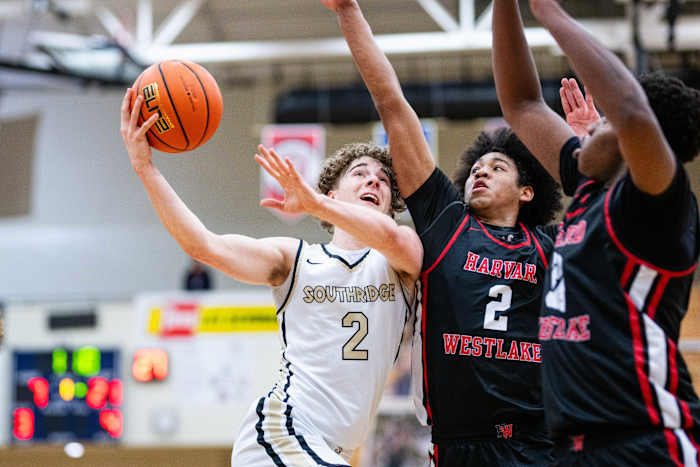 Southridge Harvard Westklake boys basketball Les Schwab Invitational game December 28 2023 Naji Saker-40